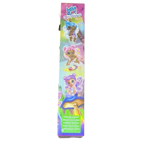 Baby Alive GloPixies Minis Sleepy Twins Baby Dolls, Glo Pixies NIB - Picture 6 of 7